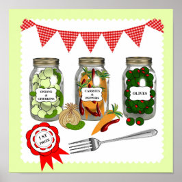 Afbeelding voor eerste prijs: Made Pickles Poster