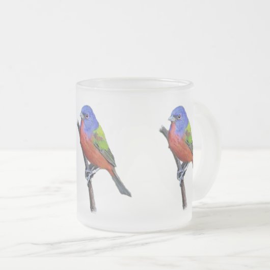 Afbeelding voor gebundelde weefsels matglas koffiemok (Voorkant rechts)