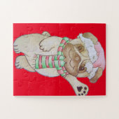 afbeelding voor kerstmis van boeien en zwoegen legpuzzel (Horizontaal)