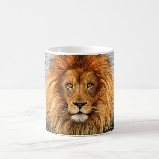 Afbeelding voor Lion Fotograaf Verf Kunst Koffiemok (Center)