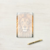Afbeelding voor Lion Fotograaf Verf Kunst Post-it® Notes (Op bureau)