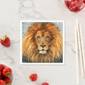 Afbeelding voor lionfotografie verf kunst servetten (Insitu)
