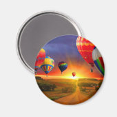 afbeelding voor luchtballon magneet (Voorkant / Achterkant)