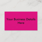 Afbeelding voor Mode van vrouwen voor visitekaartj Visitekaartje (Achterkant)