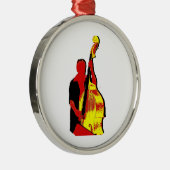 Afbeelding voor onberispelijke toegang Rood en gee Metalen Ornament (Rechts)