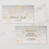 afbeelding voor optische textuur visitekaartje (Voorkant / Achterkant)