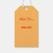Afbeelding voor paaseieren voor Label Cadeaulabel (Achterkant)