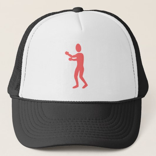 Afbeelding voor pekelen - Tropisch roze Trucker Pet (Voorkant)