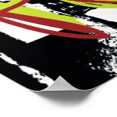 afbeelding voor punk rockmuziek mode poster (Hoek)