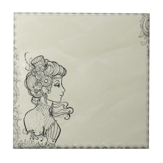 afbeelding voor vrouwen tegeltje (Voorkant)