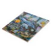 Afbeelding voor waterdieren tegeltje (Zijkant)