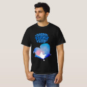 afbeelding voor wensen en waterverf van vaderdag t-shirt (Voorkant volledig)