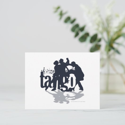 Afbeelding vrijdag: Tango Briefkaart (Staand voorkant)