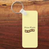 Afbeelding waardige acryl Sleutelhanger (Voorkant)