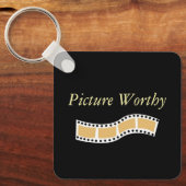Afbeelding waardige acryl Sleutelhanger (Voorkant)