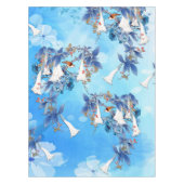 Afbeelding Waterverf Moon-flower Tafelkleed (Voorkant)