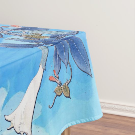 Afbeelding Waterverf Moon-flower Tafelkleed (Voorbeeld)