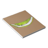 Afbeelding waterverf van Lemon Slice-vruchten Notitieblok (Schuin)