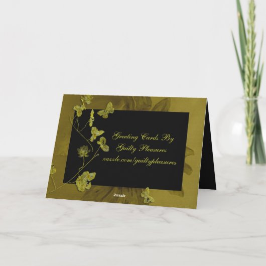 Afbeelding Wenskaart Kaart (Achterkant)