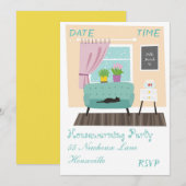 Afbeelding woonkamer in de kliniek kaart (Voorkant / Achterkant)