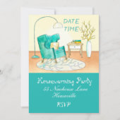 Afbeelding woonkamer in de kliniek kaart (Voorkant)