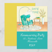 Afbeelding woonkamer in de kliniek kaart (Voorkant / Achterkant)