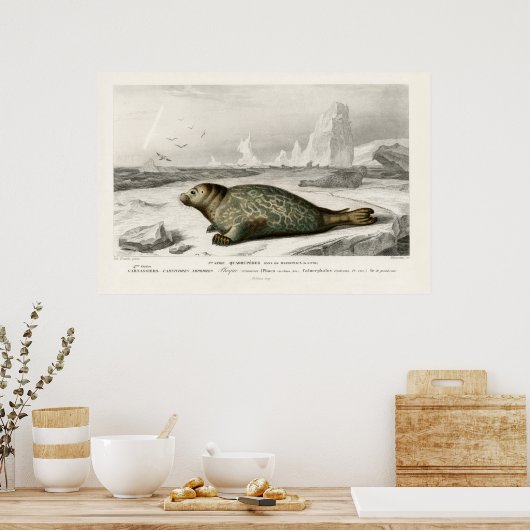 afbeelding zegel poster (Keuken)