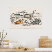  afbeelding zegel poster (Keuken)