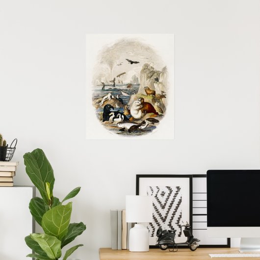  afbeelding zegel poster (Thuiskantoor)