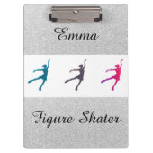 Afbeelding Zilveren sluiting Klembord (Voorkant)