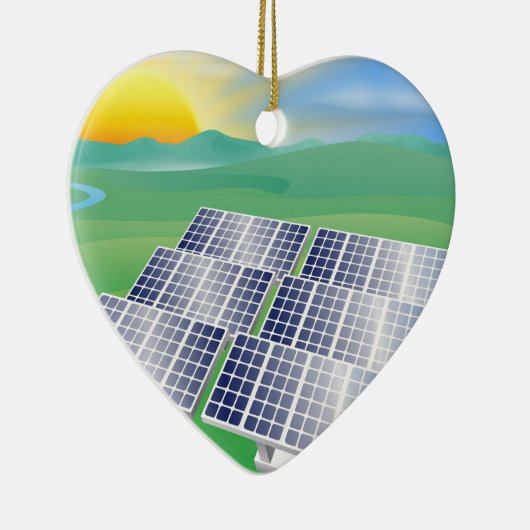 Afbeelding zonne-energie keramisch ornament (Rechts)