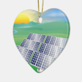 Afbeelding zonne-energie keramisch ornament (Links)