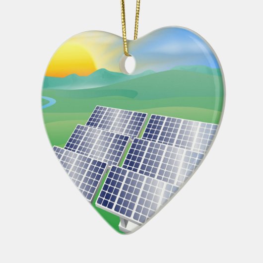 Afbeelding zonne-energie keramisch ornament (Links)