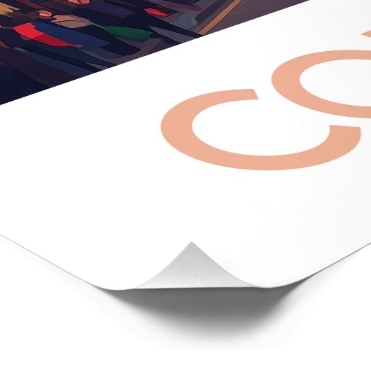 Afbeelding Zuid-Korea Perfect Poster (Hoek)