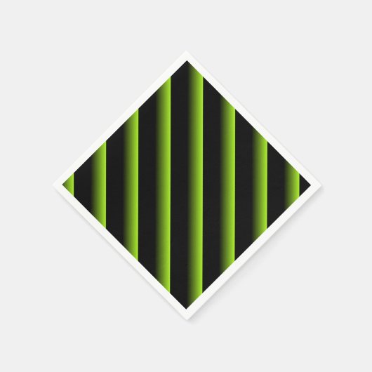 Afbeelding zwart en groen servet (Hoek)