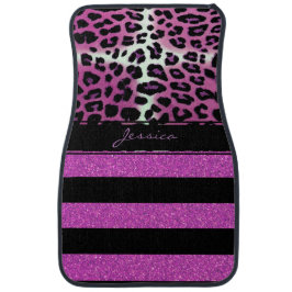 Afbeelding zwart en roze glitterstrips op maat automat