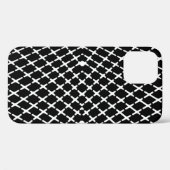 Afbeelding zwart en wit ingecheckt Case-Mate iPhone case (Achterkant (horizontaal))