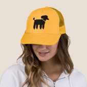 Afbeelding zwart portaal trucker pet (In situ)