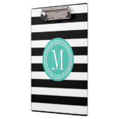 Afbeelding zwart-wit stripes - Gepersonaliseerd mo Klembord (Links)