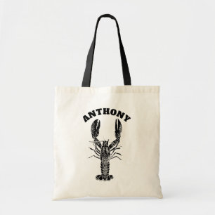Afbeelding zwart, zwart, persoonlijk tote bag