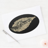 Afbeeldingen afkomstig van direct natuur blad prin ovale sticker (Envelop)