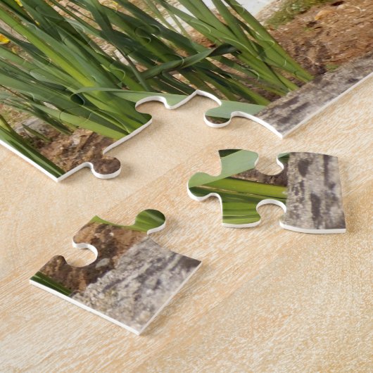 Afbeeldingen bij paasfoto-puzzel met cadeaudoos legpuzzel (Zijkant)