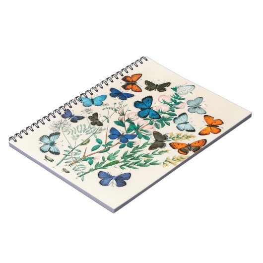 Afbeeldingen Butterfly Notitieboek (Linkerzijde)