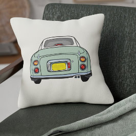 Afbeeldingen Emerald Green Figaro Car Cream Kussen