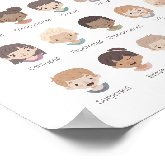 Afbeeldingen Emotiskaartje Poster afspeelkamer Dec (Hoek)