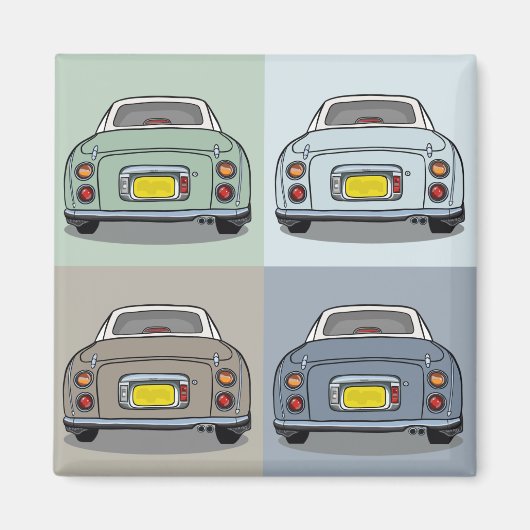 Afbeeldingen figaro Car Magnet (Voorkant)