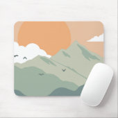 Afbeeldingen Groene bergen Ph Muismat (Met muis)