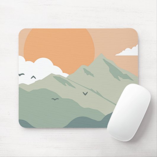 Afbeeldingen Groene bergen Ph Muismat (Met muis)