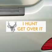 afbeeldingen, IK HEB HET ERMEE Bumpersticker (Op auto)