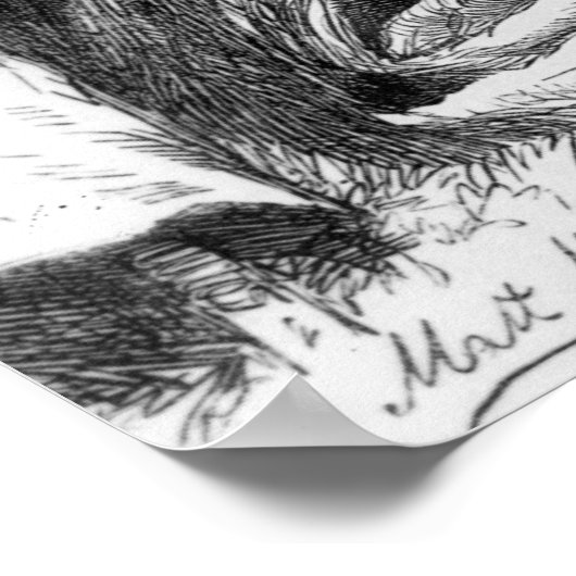 Afbeeldingen in de brand" poster (Hoek)